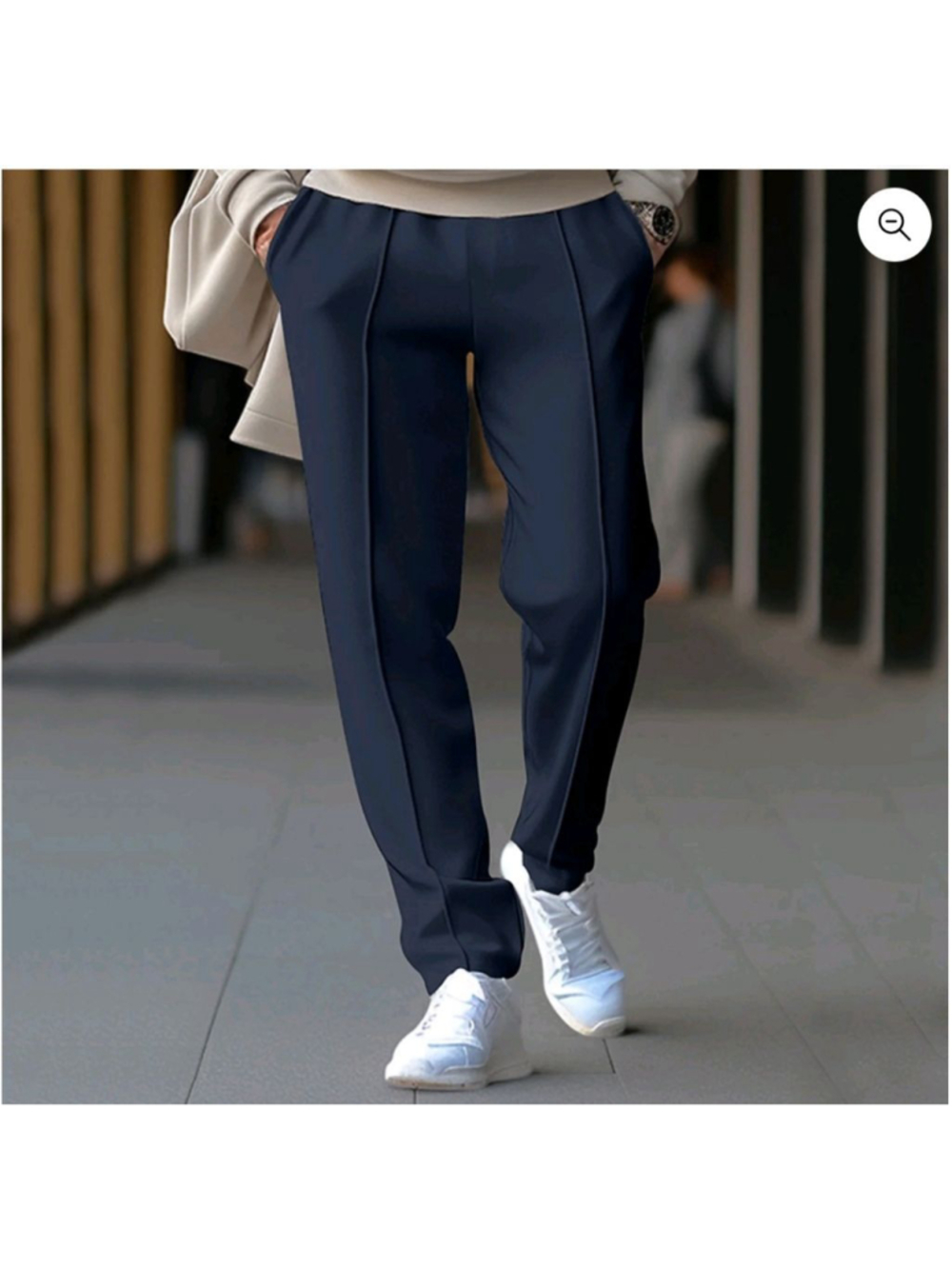 Men's Manfinity Navy Sweatpants & Joggers Fits L/XL (Tag shows XXL)